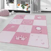 Muratap Play vloerkleed kinderkamer little princess laagpolig 160x230 cm