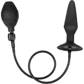 Calexotics - Large Silicone Inflatable Plug - Anal Toys Buttplugs Zwart