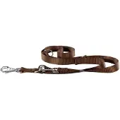 Ferplast hondenlijn Club-GA 200 x 2 cm nylon/staal bruin