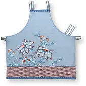 Pip studio Schort Flower Festival Blue-85 x 88 cm