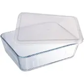 Pyrex Cook &amp; Store schaal met deksel - 22 x 17 cm