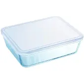 Pyrex Cook &amp; Store schaal met deksel - 25 x 20 cm