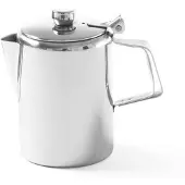 Hendi Roestvrijstalen theepot met deksel voor koffie en thee, 0,3 liter - 453100