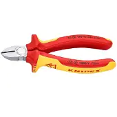 Knipex Zijsnijtang gepolijst/comfort 160 mm - 70 02 160 SB - 7002160SB