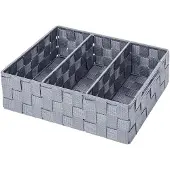 Wenko Organizer Adria 3-vaks 32x21x10cm Grijs
