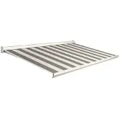Domasol Knikarmscherm F10 - Antraciet - Doek D515 - Elektrisch - Uv-bestendig - 550x250cm