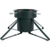 Everlands Kerstboomstandaard | Ø 15 cm (Waterreservoir, Bomen tot 180 cm, Groen)