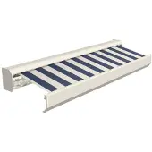 Domasol Knikarmscherm F30 - Crème - Doek D519 - Elektrisch - Zeer Robuust - Met Afstandsbediening - 500x300cm