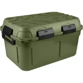 Sunware Q-line waterdichte groen/zwart opbergdoos 130 liter