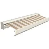 Domasol Knikarmscherm F30 - Crème - Doek D513 - Elektrisch - Uv-bestendig - 450x300cm