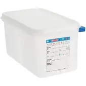 ARAVEN Voedseldoos Araven GN 1/3 met deksel 6 liter 4 stuks