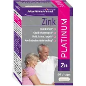 Platinum Mannavital Zink 60 St Capsules