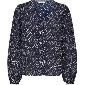 ONLY Sonja Life Long Sleeve Blouse Blauw XS Vrouw