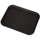 Cambro Camtread rechthoekig antislip glasvezel dienblad zwart 45,7cm