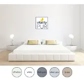 Vitality Pur - Hoeslaken 100% Katoen - Jersey stretch - Creme - 140x200