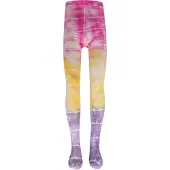 Ewers Kindermaillot met Batik Print - Lila/Geel/Roze - 98/104