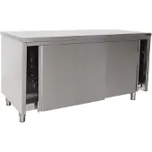 Saro roestvrijstalen wandkast, schuifdeur, 140(B)x70(D)x85(H)cm