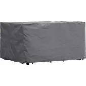 Perel Tuinsethoes | Vierkant | 185 x 150 x 95 cm (PP, Grijs)