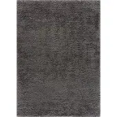 Muratap Porto soft fluffy vloerkleed hoogpolig effen donker 160x230 cm