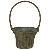 Van der leeden Hengselmand Wilg Grijs D35H56CM