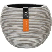 Capi Europe Vaas bol Rib 29x25 Ivoor