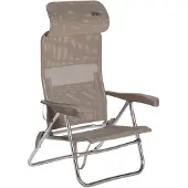 Crespo - Strandstoel - AL/205 - Compact - Licht grijs