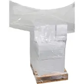 Kortpack - Topvellen op rol 150cm breed x 180cm lang x 50my dik, 200 Vellen per Rol - Geperforeerd per Vel - Transparant - Afdekvellen - (014.0105)