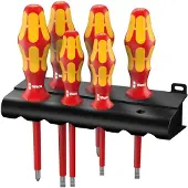 Wera 160 i/168 i/6 Schroevendraaierset Kraftform Plus Serie 100 + Houder, 6 -delig - 1 stuk(s) - 05347777001
