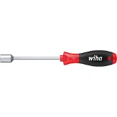 Wiha Dreikant-Steckschlüssel M5x125mm Mit Soft-Finish Griff Werkplaats Driehoekige schroevendraaier Grootte M5 Koplengte: 125 mm