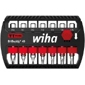 Wiha WHA42117 42117 Bitset 7-delig Kruiskop Phillips, Kruiskop Pozidriv, Binnen-Torx