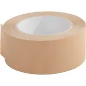 Kortpack - Papertape 75mm breed x 50mtr lang - Bruin - 24 rollen - Kerndiameter: 76mm - Papier Plakband - Ecologische Tape - Papiertape - (020.0069)