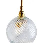 Ebb & Flow Rowan Kristallen Hanglamp Round Gold | Ø15.5 cm | Swirl IP20