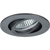 Brumberg 6364 6364 Inbouwlamp Halogeen GX5.3 50 W Titaan