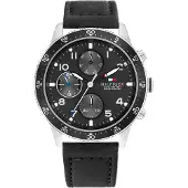 Tommy Hilfiger Jimmy Heren Zwarte Horloge 1791947