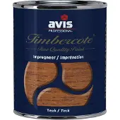 Avis transparante impregneer 1L teak