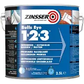 Zinsser Bulls Eye 1-2-3 - Primer - Op Kleur Gemengd - 2,5L