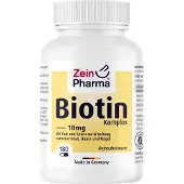 Zein Pharma - Germany GmbH ZeinPharma Biotine Complex 10 mg + Zink + Selenium, capsules met een hoge dosering, 180 capsules