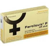 Gonadosan Distribution GmbH F 35 Plus - natuurlijk en wetenschappelijk onderbouwd supplement, bij uitstek geschikt voor vrouwen vanaf 35 jaar die zwanger willen worden