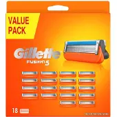 Gillette Scheermesjes Fusion 5 18 Stuks