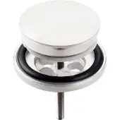 Clou Mini Wash Me plug, met afdekkap, niet afsluitbaar, mat wit