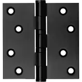 Axa kogellagerscharnier zwart 89x89mm RVS
