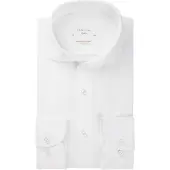 Profuomo Hemd Japanese Knitted Wit