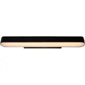 Lucide MADELON - Wandlamp Badkamer - LED - 1x9W 2700K - IP44 - Zwart