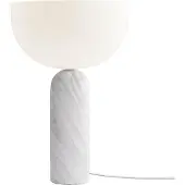 New Works Kizu tafellamp large White marble