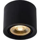 Lucide Plafondspot Ø 12cm Fedler GU10 ES111 zwart