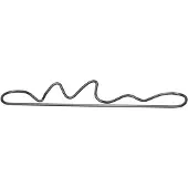 Ferm Living Curvature handdoekhanger Zwart messing