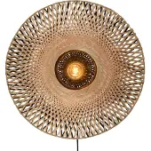Good &Mojo Wandlamp kalimantan bamboe Ø60cm