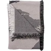 AYTM Floreo plaid 130x170 cm Wit-grijs