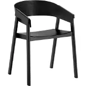 Muuto Cover Armchair zwart
