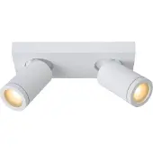 Lucide Taylor plafondlamp 2 spots 5W wit